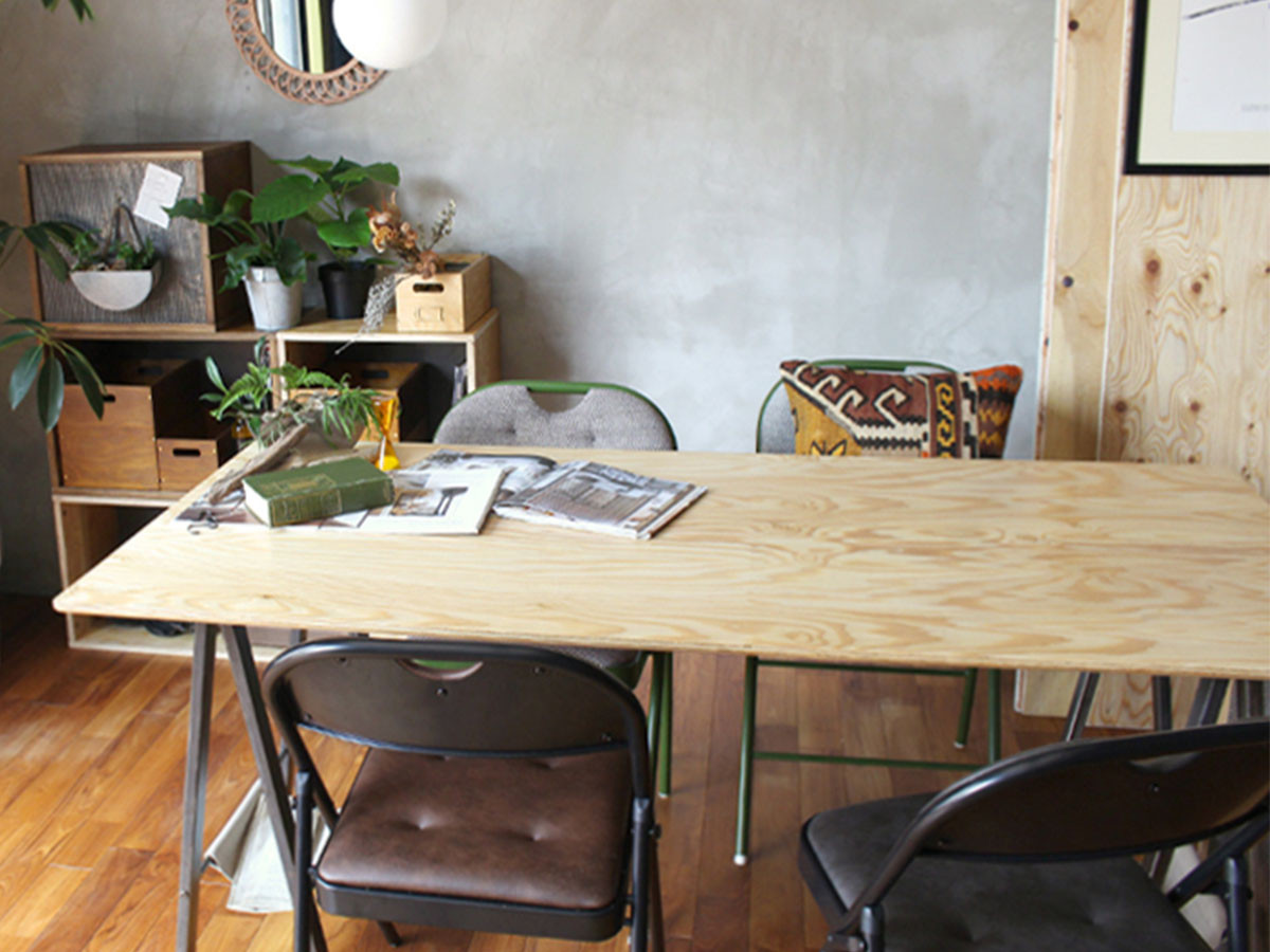 a.depeche proch DIY craft art dining table 1650 / アデペシュ プロック DIY クラフト アート ダイニングテーブル 1650 （テーブル > ダイニングテーブル） 8