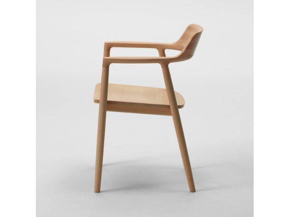 HIROSHIMA Arm Chair / ヒロシマ アームチェア 板座（ビーチ） （チェア・椅子 > ダイニングチェア） 4