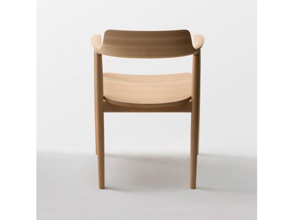 HIROSHIMA Arm Chair / ヒロシマ アームチェア 板座（ビーチ 
