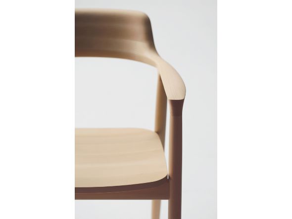 HIROSHIMA Arm Chair / ヒロシマ アームチェア 板座（ビーチ ...