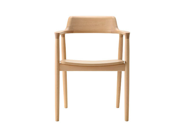 HIROSHIMA Arm Chair / ヒロシマ アームチェア 板座（ビーチ 