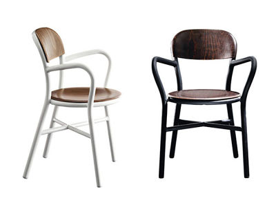 Magis PIPE CHAIR / マジス パイプ チェア アーム付（ウッド