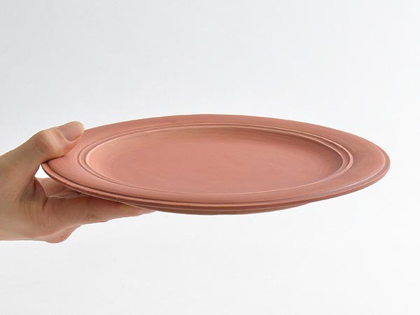 MISHIM POTTERY CREATION StiLL round plate L / ミシンポタリークリエイション スティル ラウンドプレート L（薄緋） （食器・テーブルウェア > 皿・プレート） 15