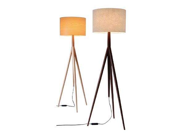 日進木工 ac-cent FLOOR LAMP / にっしんもっこう アクセント フロアランプ ブラックウォールナット × 和紙 (ライト・照明 > フロアライト・フロアスタンド) 7