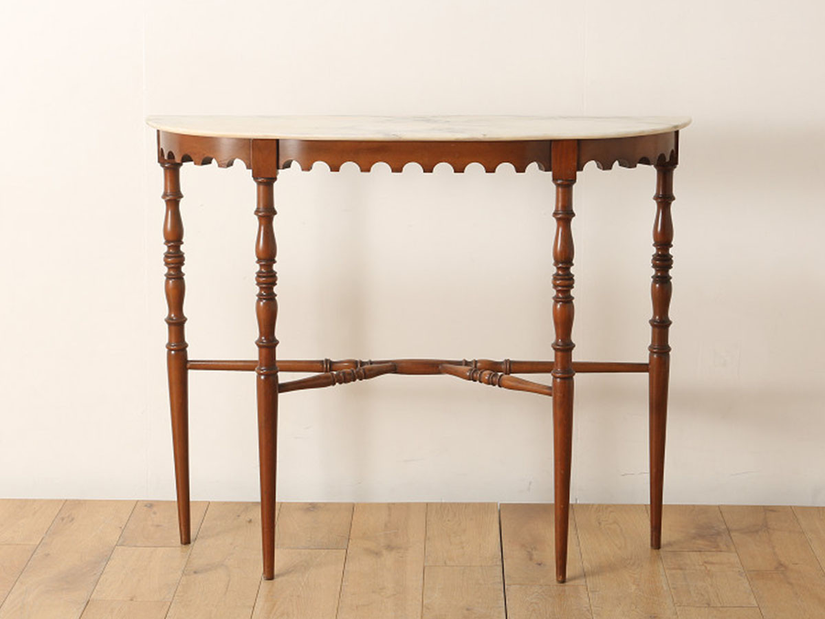 Lloyd's Antiques Real Antique Marble Top Console Table / ロイズ