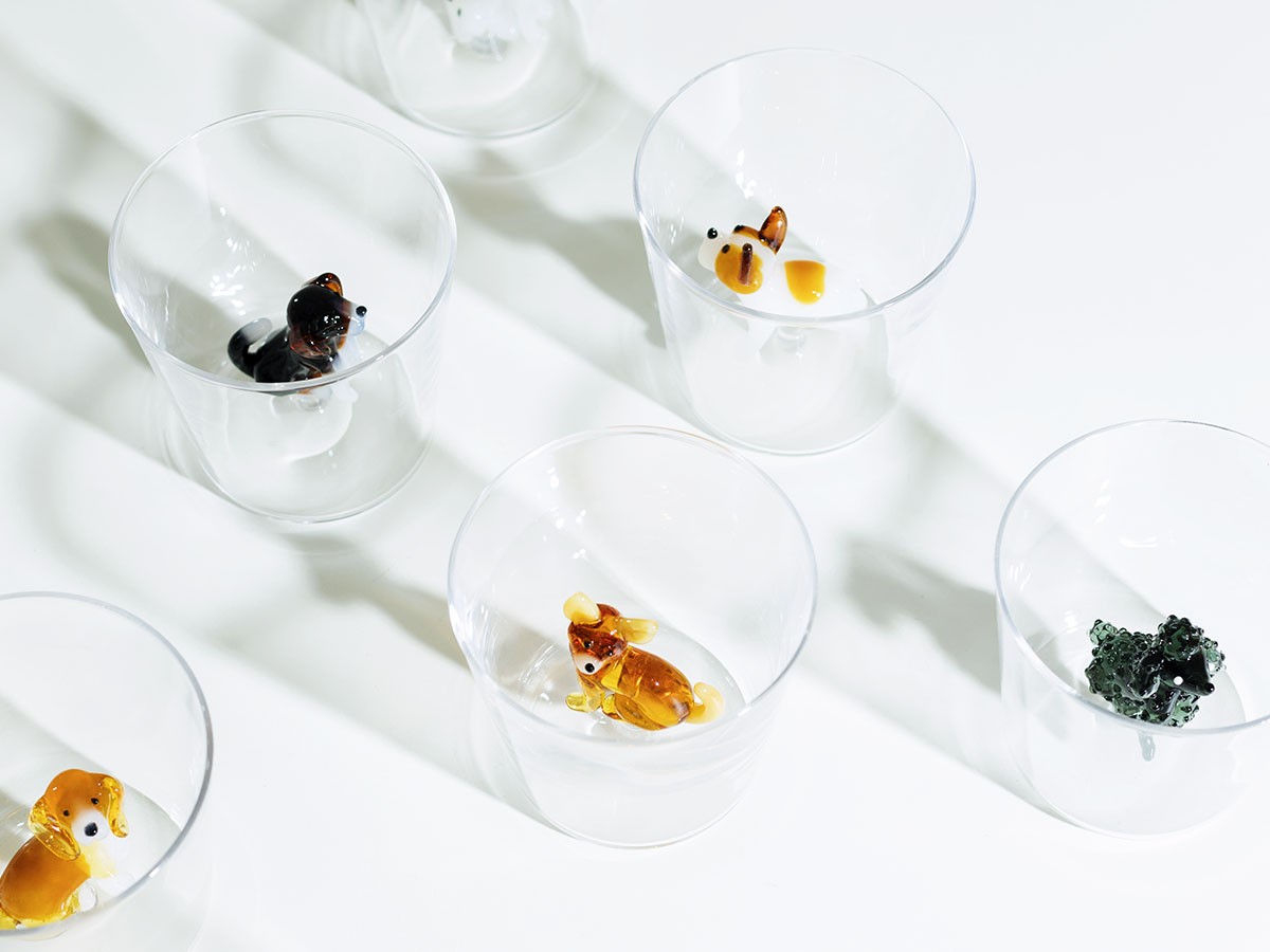 ICHENDORF MILANO Dogs Tumbler
French Bulldog / イッケンドルフ・ミラノ ドッグス タンブラー 
フレンチブルドッグ 350ml （食器・テーブルウェア > タンブラー・グラス） 4