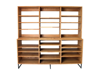 a.depeche splem open book case 1800 + open side board 1800