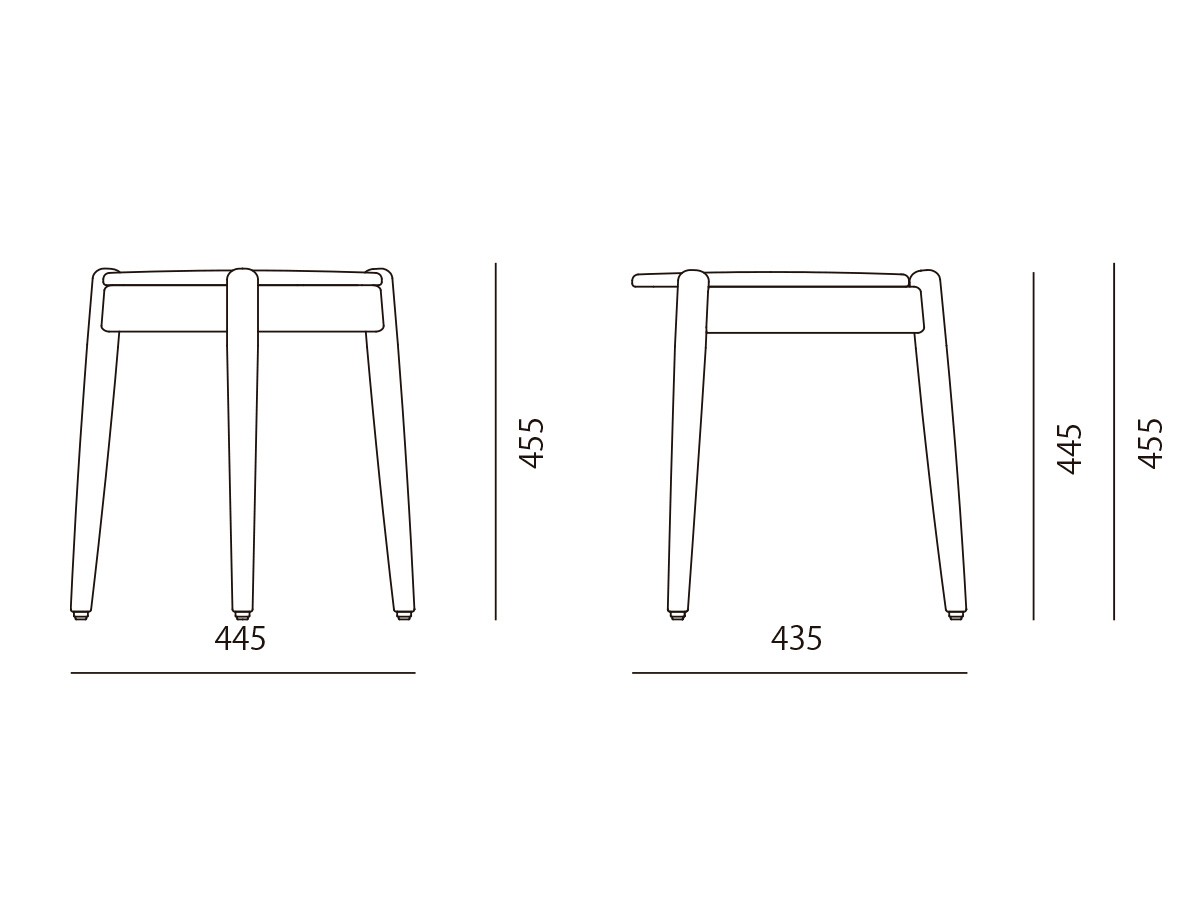 Stellar Works Wohlert Louisiana Stool / ステラワークス ウォラート