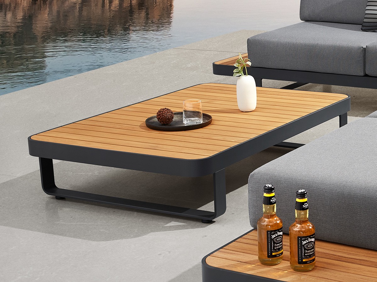 HIGOLD CARRIBEAN Coffee Table / ヒゴールド カリビアン コーヒーテーブル レクタングル （ガーデンファニチャー・屋外家具 > ガーデンテーブル・アウトドアテーブル） 5