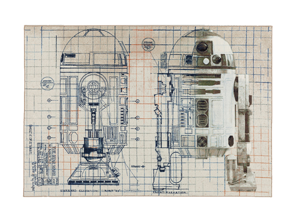 STAR WARS RUG
R2-D2 LINE / スター・ウォーズ ラグ
R2-D2 ライン 130 × 190cm （ラグ・カーペット > ラグ・カーペット・絨毯） 1