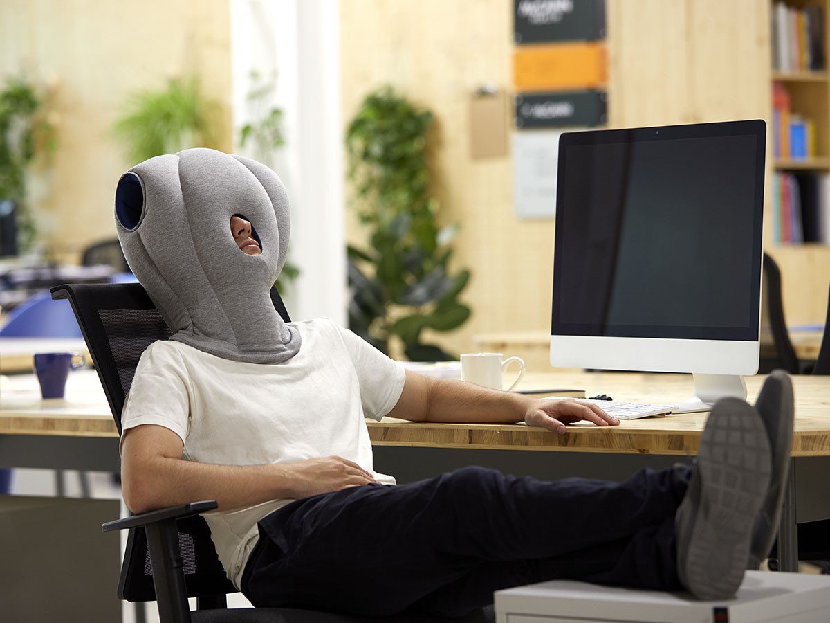 Ostrichpillow ORIGINAL NAPPING PILLOW / オーストリッチピロー オリジナルナッピングピロー（スリーピーブルー） （インテリア雑貨 > ボディケア） 4