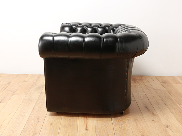 Lloyd's Antiques Reproduction Series
Chesterfield Chair / ロイズ・アンティークス リプロダクションシリーズ
チェスターフィールドチェア（グロッシーブラック） （ソファ > 一人掛けソファ） 3