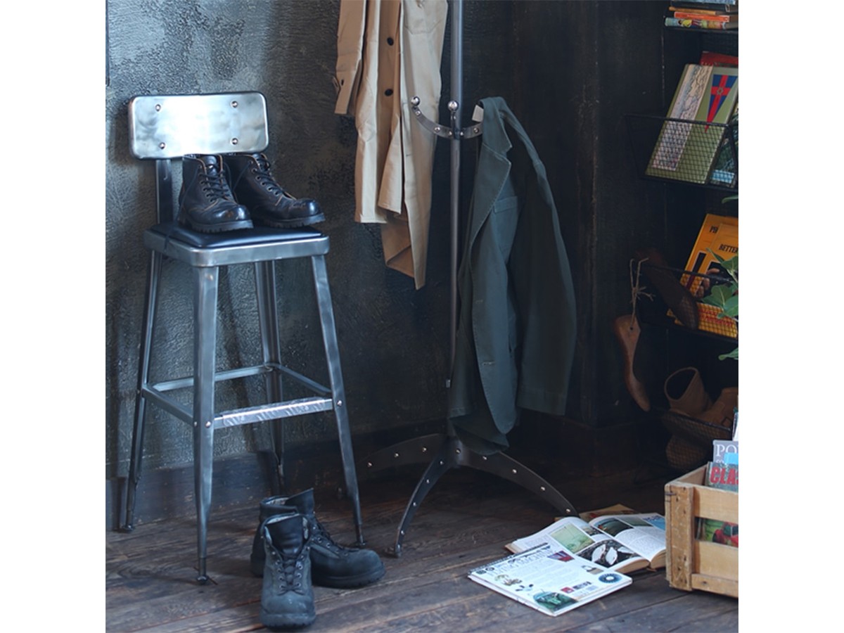 DULTON STANDARD BAR CHAIR / ダルトン スタンダード バーチェア（ロウ）
Model 100-213 （チェア・椅子 > カウンターチェア・バーチェア） 2