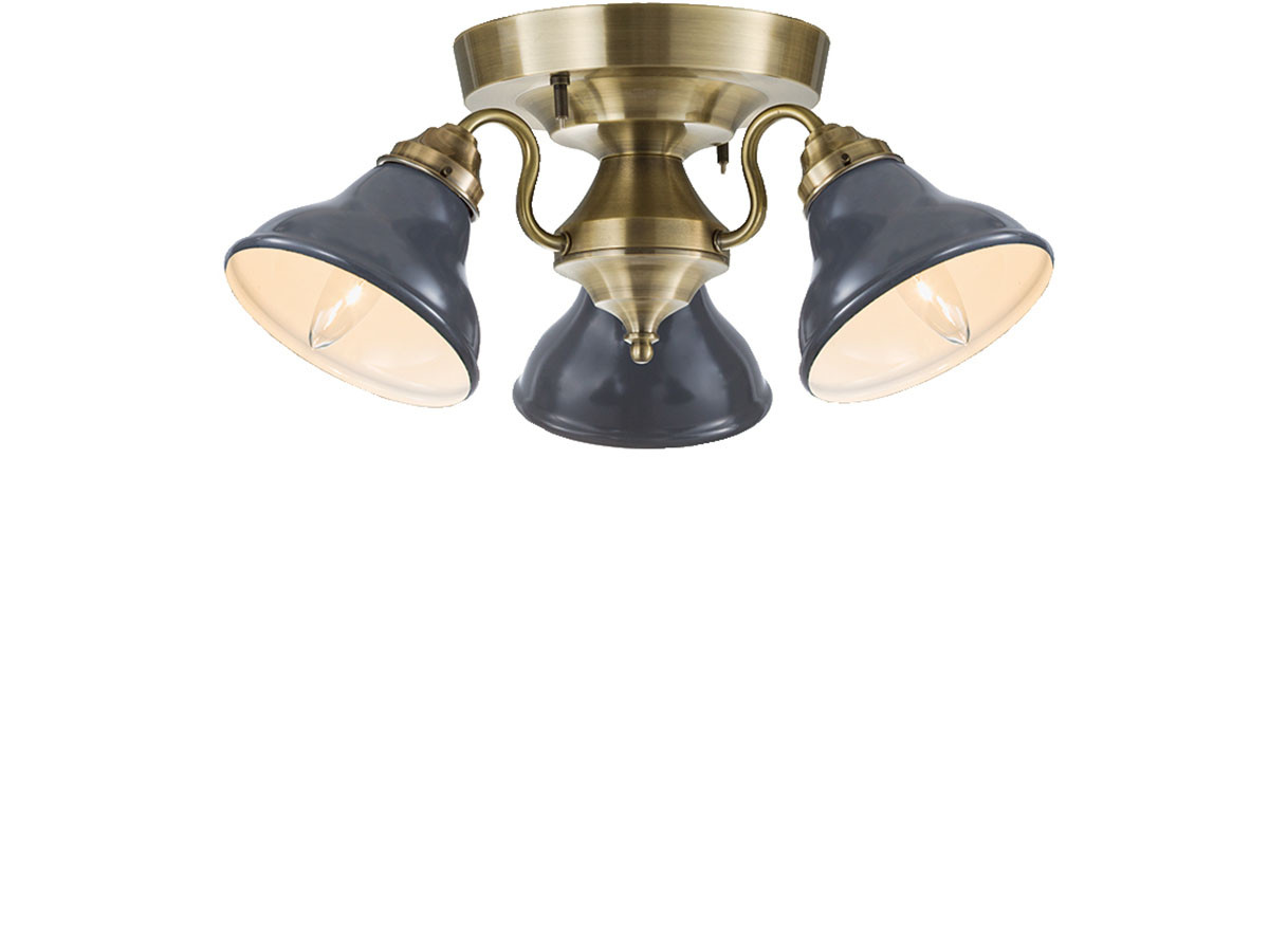 CUSTOM SERIES
3 Ceiling Lamp × Mini Flare Enamel 8