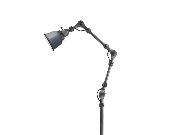 CUSTOM SERIES
Engineer Side Floor Lamp × Petit Steel / カスタムシリーズ
エンジニサイドアフロアランプ × スチール（プチ） （ライト・照明 > フロアライト・フロアスタンド） 2