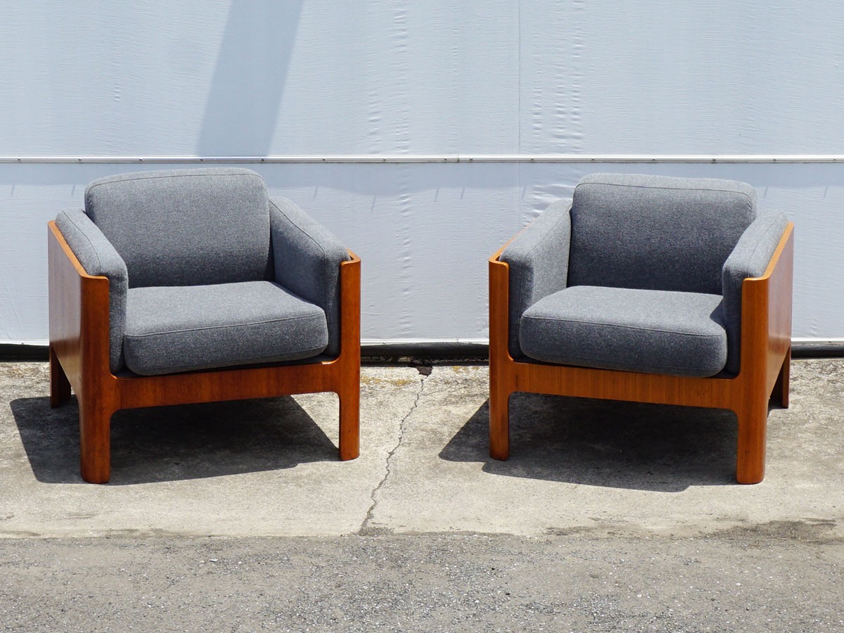 RE : Store Fixture UNITED ARROWS LTD. Haco Easy Chair A / リ ストア フィクスチャー ユナイテッドアローズ ハコ イージーチェア A （チェア・椅子 > ラウンジチェア） 2