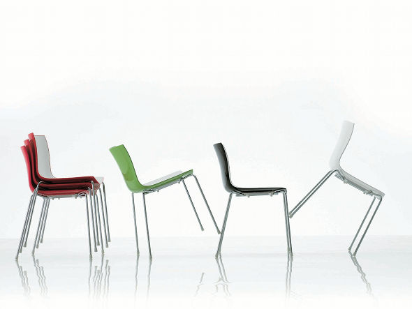 arper Catifa 46 Armless Chair / アルペール カティファ46 アームレスチェア
単色タイプ 4本脚 （チェア・椅子 > ダイニングチェア） 7