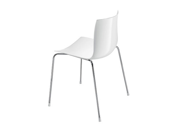 arper Catifa 46 Armless Chair / アルペール カティファ46 アームレスチェア, 単色タイプ 4本脚