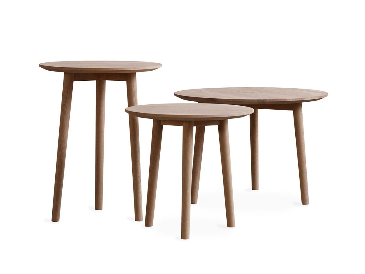 +HALLE Aarhus Table / プラス ハレ オーフス テーブル 直径65 × 高さ45cm （テーブル > ローテーブル・リビングテーブル・座卓） 2