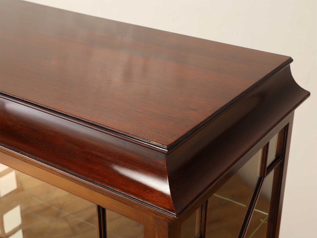 Lloyd's Antiques Real Antique 
Edwardian Display Cabinet / ロイズ・アンティークス 英国アンティーク家具
エドウォーディアン ディスプレイ キャビネット QJ001093 （収納家具 > キャビネット） 6