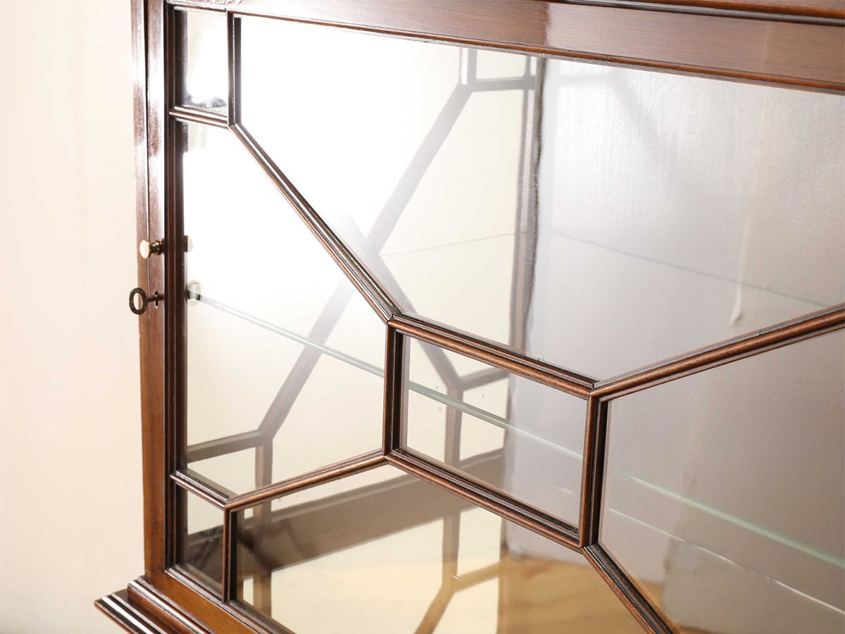 Lloyd's Antiques Real Antique 
Edwardian Display Cabinet / ロイズ・アンティークス 英国アンティーク家具
エドウォーディアン ディスプレイ キャビネット QJ001093 （収納家具 > キャビネット） 9