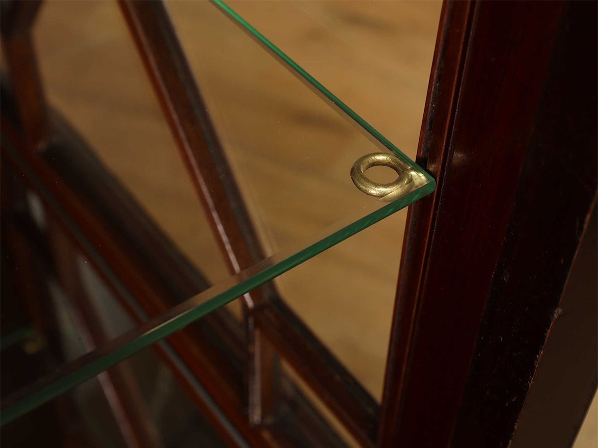 Lloyd's Antiques Real Antique 
Edwardian Display Cabinet / ロイズ・アンティークス 英国アンティーク家具
エドウォーディアン ディスプレイ キャビネット QJ001093 （収納家具 > キャビネット） 12