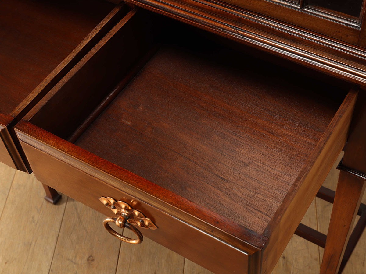 Lloyd's Antiques Real Antique 
Edwardian Display Cabinet / ロイズ・アンティークス 英国アンティーク家具
エドウォーディアン ディスプレイ キャビネット QJ001093 （収納家具 > キャビネット） 16