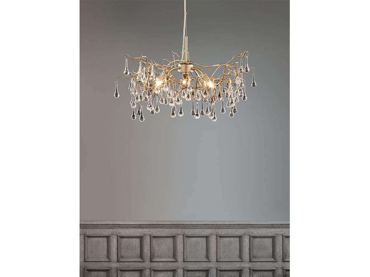 LAURA ASHLEY Pendant Light / ローラ アシュレイ 3灯ペンダントライト GPN012-3 （ライト・照明 > ペンダントライト） 4