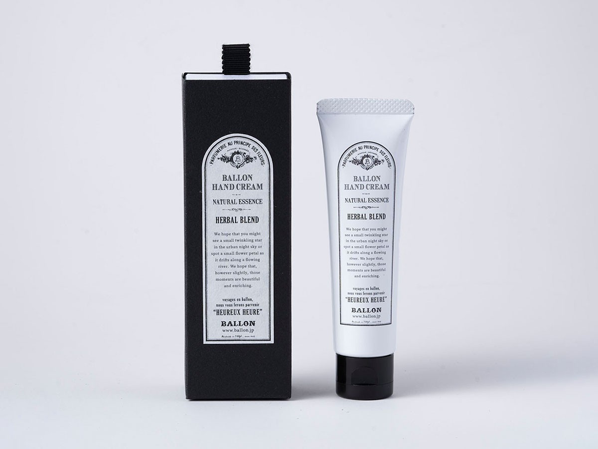BALLON HAND CREAM
HERBAL BLEND / バロン ハンド用美容液クリーム
ハーバルブレンド （インテリア雑貨 > ボディケア） 4