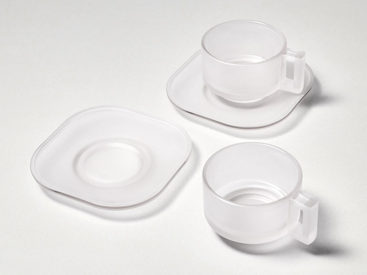 ARNO GLASS Cup & Saucer Frosted / アルノグラス カップ & ソーサー（フロステッド） （食器・テーブルウェア > コーヒーカップ・ティーカップ） 21