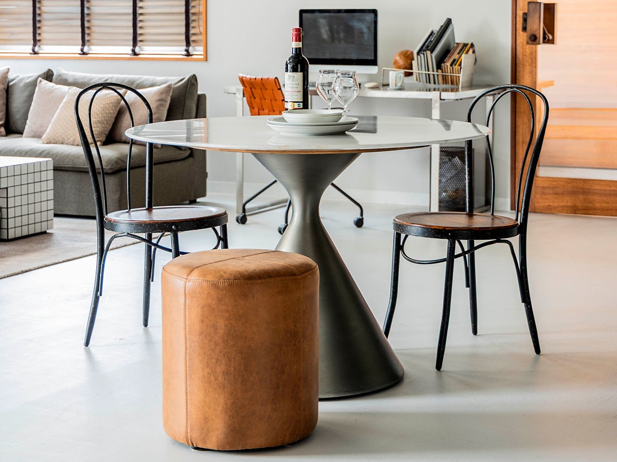 DOT STOOL / ドット スツール 直径40cm（レザーテックス） （チェア・椅子 > スツール） 7