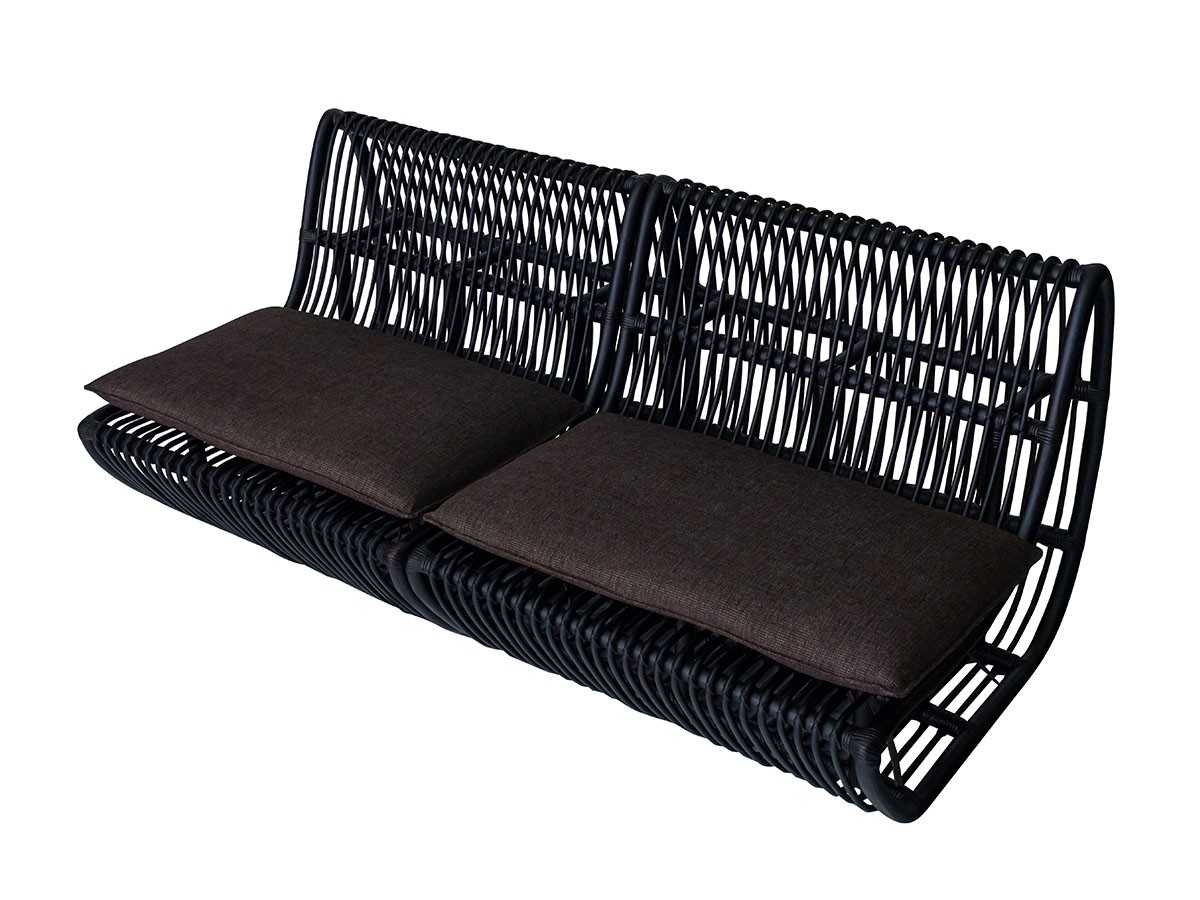 SHIKADA SHITSURAI RATTAN KK Series Sofa / シカダ シツライ ラタン 隈研吾シリーズ ソファ （ソファ > 二人掛けソファ） 5