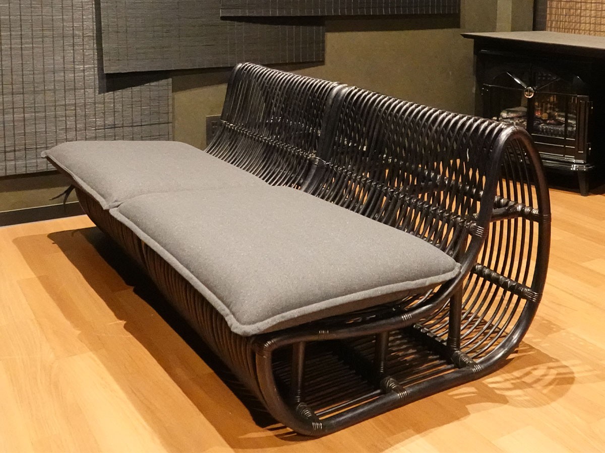 SHIKADA SHITSURAI RATTAN KK Series Sofa / シカダ シツライ ラタン 隈研吾シリーズ ソファ （ソファ > 二人掛けソファ） 4