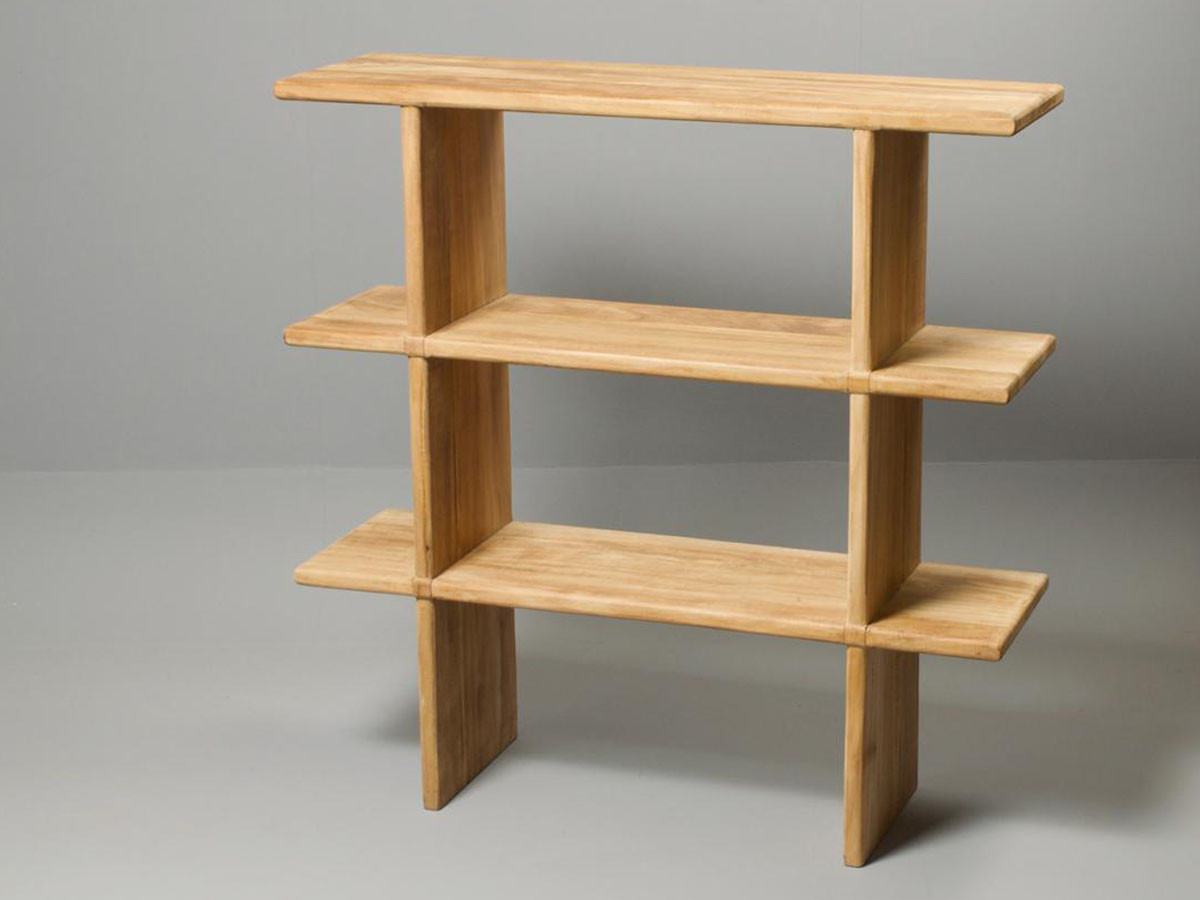オールドメゾン オープンシェルフ 木製ラック ヴィンテージ オールドチーク無垢材 old maison Shelf / オールドメゾン シェルフ No.OMU504 - インテリア