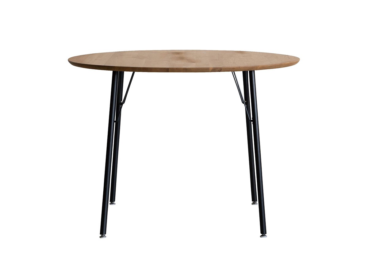 Easy Life MEATH DINING TABLE / イージーライフ ミース ダイニングテーブル
ラウンド天板（直径110cm）+ No.5脚（アイアン脚） （テーブル > ダイニングテーブル） 15