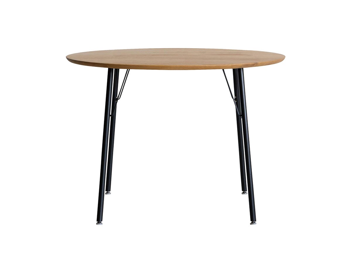 Easy Life MEATH DINING TABLE / イージーライフ ミース ダイニングテーブル
ラウンド天板（直径110cm）+ No.5脚（アイアン脚） （テーブル > ダイニングテーブル） 16