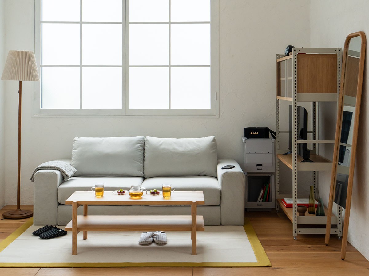 ENEN Living Table Wooden Frame / エネン リビングテーブル 木フレーム （テーブル > ローテーブル・リビングテーブル・座卓） 3
