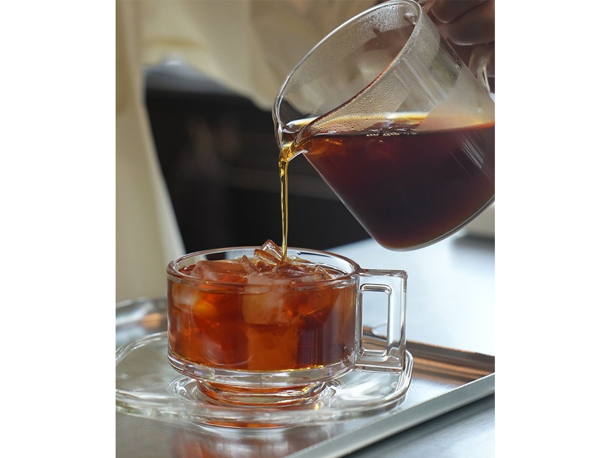 ARNO GLASS Cup & Saucer Clear / アルノグラス カップ & ソーサー（クリア） （食器・テーブルウェア > コーヒーカップ・ティーカップ） 10