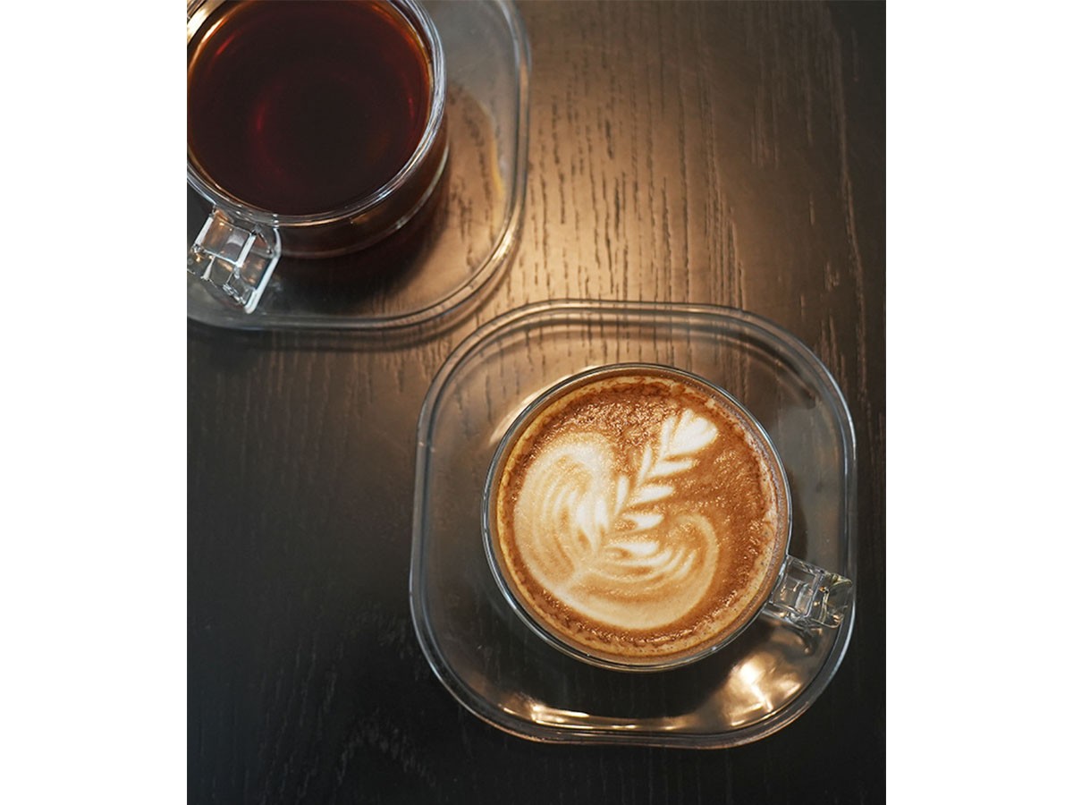 ARNO GLASS Cup & Saucer Clear / アルノグラス カップ & ソーサー（クリア） （食器・テーブルウェア > コーヒーカップ・ティーカップ） 14