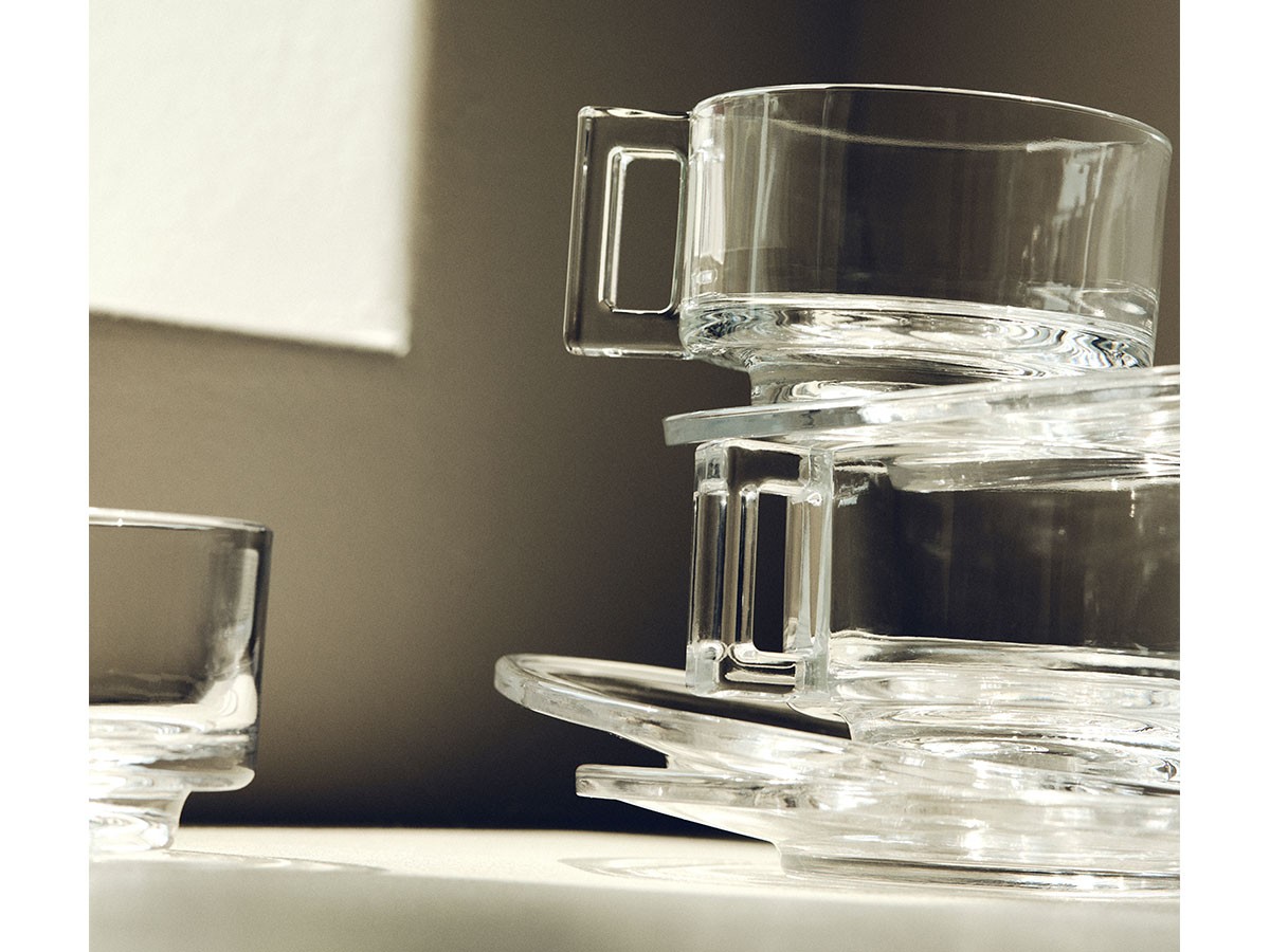 ARNO GLASS Cup & Saucer Clear / アルノグラス カップ & ソーサー（クリア） （食器・テーブルウェア > コーヒーカップ・ティーカップ） 31