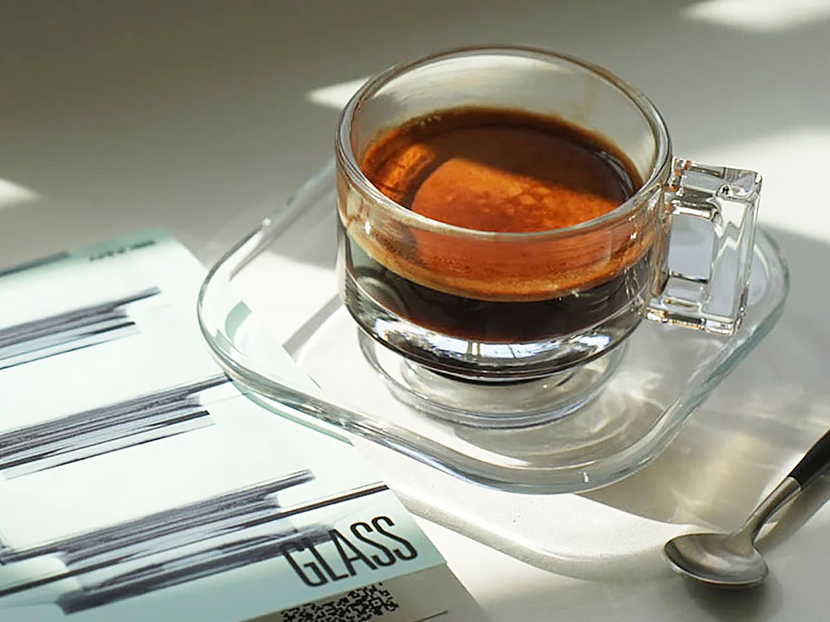 ARNO GLASS Cup & Saucer Clear / アルノグラス カップ & ソーサー（クリア） （食器・テーブルウェア > コーヒーカップ・ティーカップ） 3