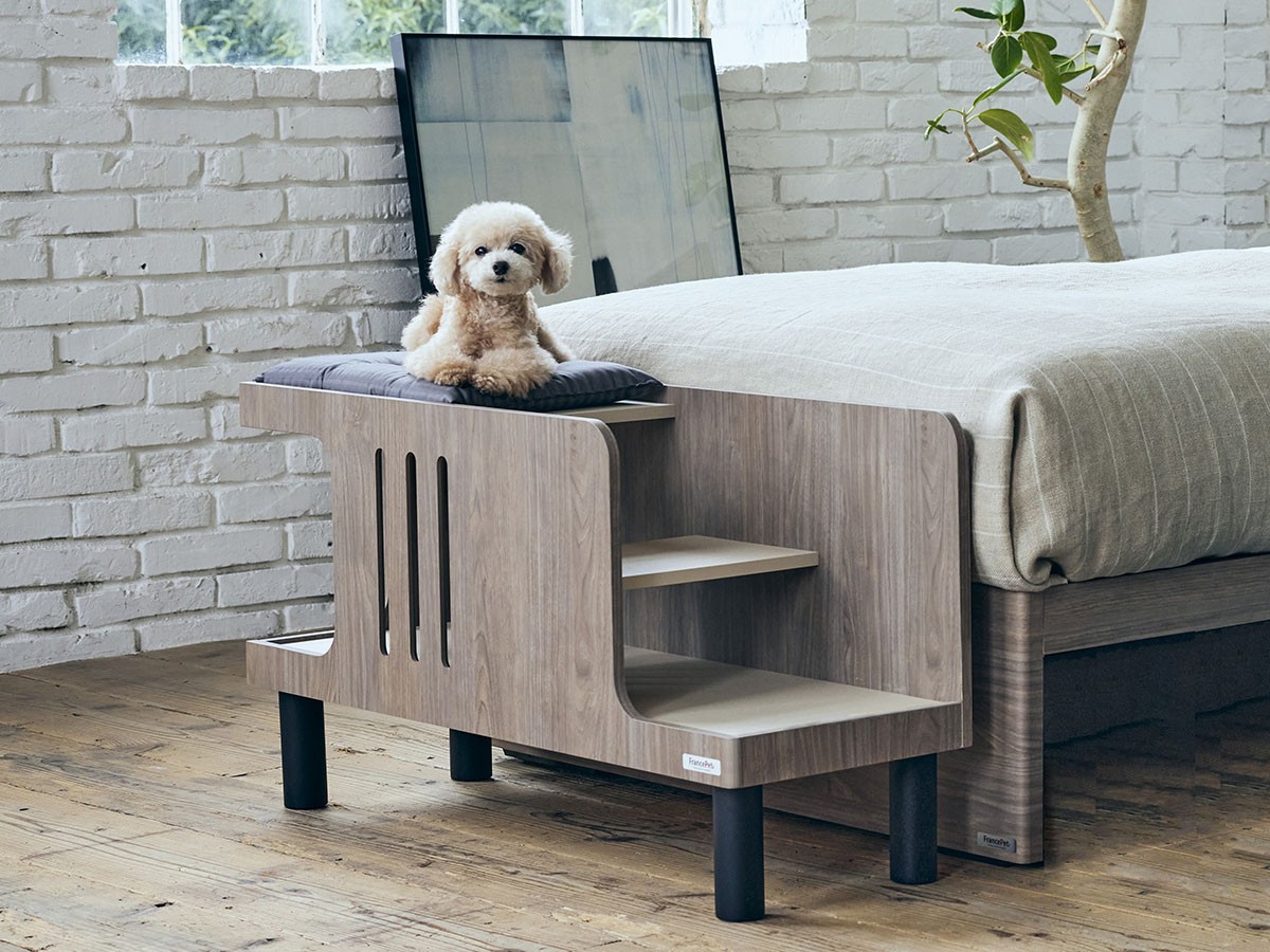 FRANCE PET Pet Step Bench / フランスペット ペットステップベンチ （雑貨・その他インテリア家具 > ペット用品・家具） 1