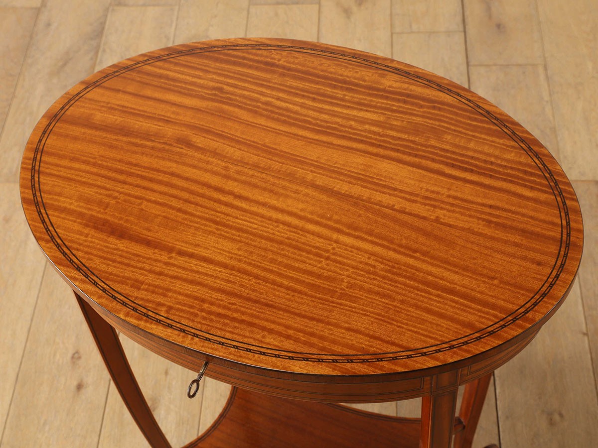 Lloyd's Antiques Real Antique 
Jewelry Side Table / ロイズ・アンティークス 英国アンティーク家具
ジュエリーサイドテーブル （テーブル > コンソールテーブル） 7