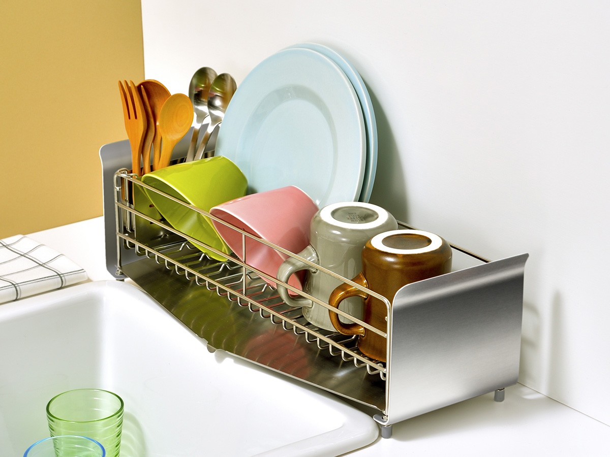 Dish Drainer / 水切りラック ショートタイプ #107963 （キッチン家電・キッチン用品 > 水切りカゴ・キッチンラック） 11