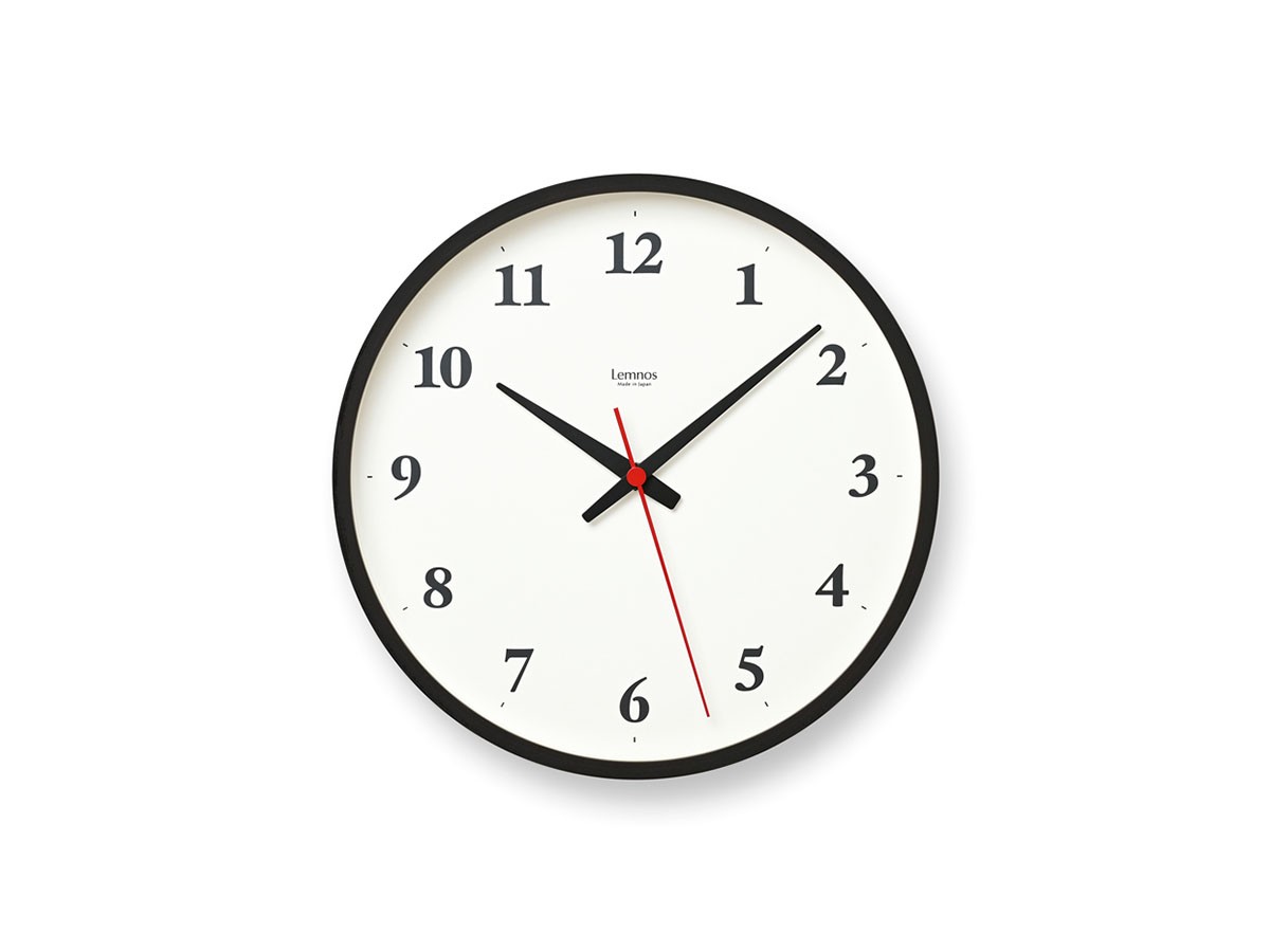 Lemnos Plywood clock / レムノス プライウッド クロック 電波時計 S （時計 > 壁掛け時計） 2