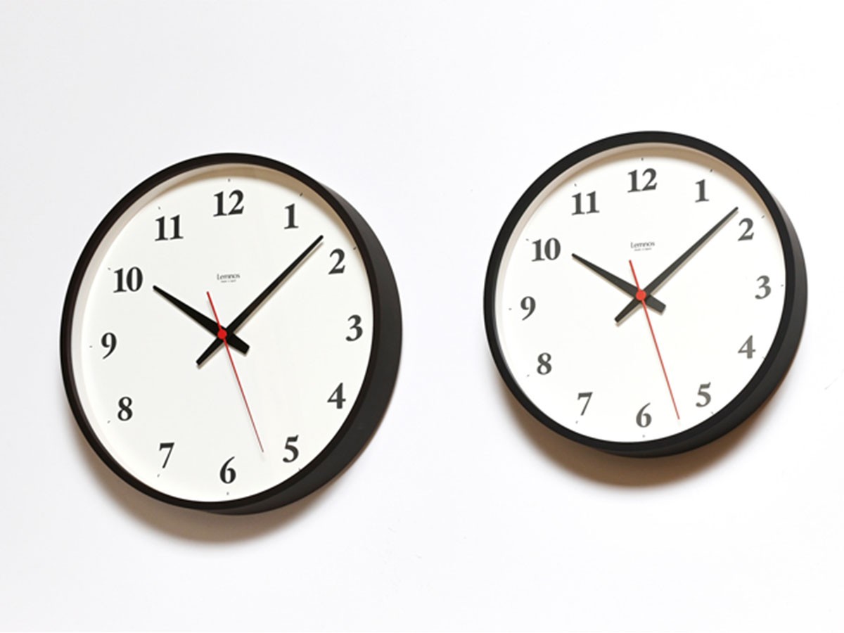 Lemnos Plywood clock / レムノス プライウッド クロック 電波時計 S （時計 > 壁掛け時計） 5