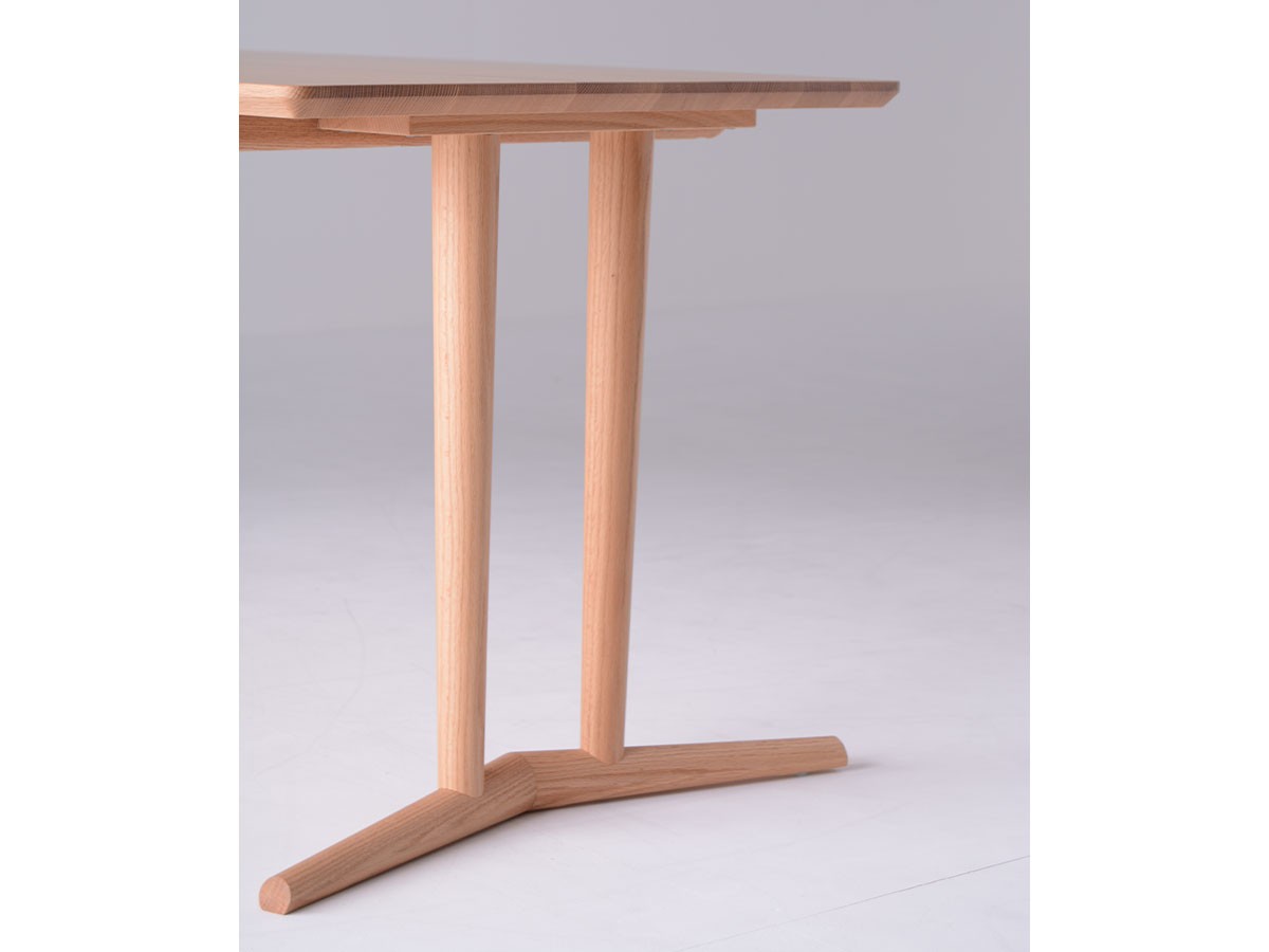 日進木工 GROW Two-leg Table / にっしんもっこう グロウ 2本脚テーブル （テーブル > ダイニングテーブル） 11