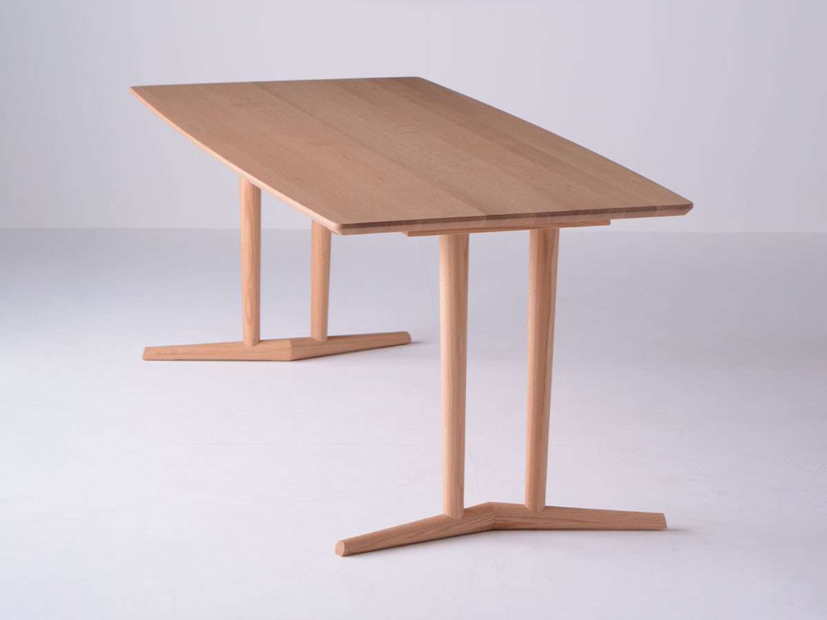 日進木工 GROW Two-leg Table / にっしんもっこう グロウ 2本脚テーブル （テーブル > ダイニングテーブル） 9