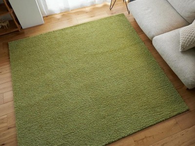 ヴィンテージ風ラグ グリーン系 140×200cm ヴィンテージ風ラグ TOCORU Series ブハラ ループ グリーン