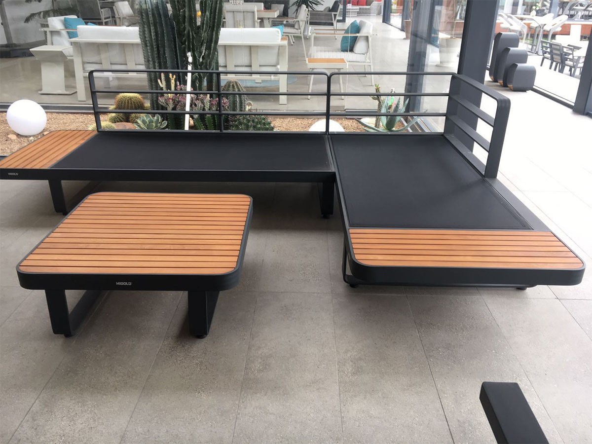 HIGOLD CARRIBEAN Sofa / ヒゴールド カリビアン 305180 ソファ アームレス （ガーデンファニチャー・屋外家具 > ガーデンソファ・アウトドアソファ） 13